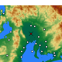 Nearby Forecast Locations - Inazawa - mapa
