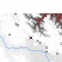 Nearby Forecast Locations - Patacamaya - mapa