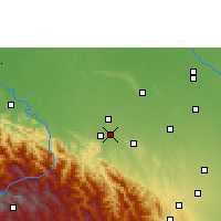 Nearby Forecast Locations - Santa Fe de Yapacaní - mapa