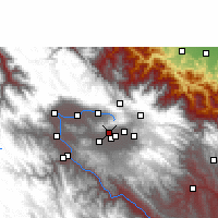 Nearby Forecast Locations - Tolata - mapa