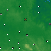 Nearby Forecast Locations - Wittingen - mapa