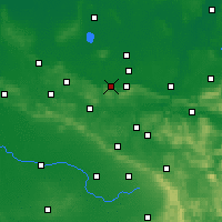 Nearby Forecast Locations - Preußisch Oldendorf - mapa
