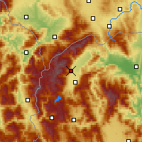 Nearby Forecast Locations - Kameńane - mapa