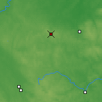 Nearby Forecast Locations - Szachowskaja - mapa