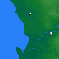 Nearby Forecast Locations - Ołoniec - mapa