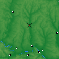Nearby Forecast Locations - Swatowe - mapa