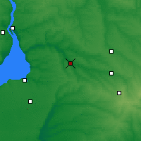 Nearby Forecast Locations - Orichiw - mapa