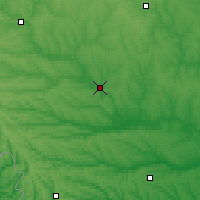 Nearby Forecast Locations - Hajworon - mapa