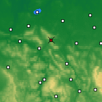 Nearby Forecast Locations - Springe - mapa