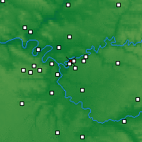 Nearby Forecast Locations - Noisy-le-Grand - mapa