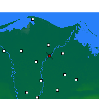 Nearby Forecast Locations - Talcha - mapa
