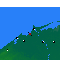 Nearby Forecast Locations - Idku - mapa