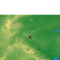 Nearby Forecast Locations - Ejura - mapa