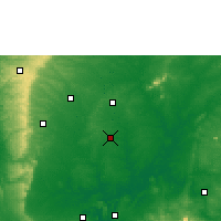 Nearby Forecast Locations - Isieke - mapa