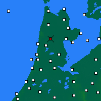 Nearby Forecast Locations - Heerhugowaard - mapa