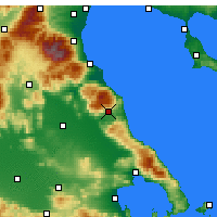 Nearby Forecast Locations - Aja - mapa