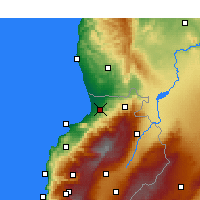 Nearby Forecast Locations - Halba - mapa