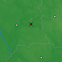 Nearby Forecast Locations - Dobrusz - mapa