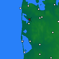 Nearby Forecast Locations - Vemb - mapa