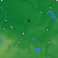 Nearby Forecast Locations - Kozłowa Ruda - mapa