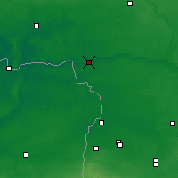 Nearby Forecast Locations - Jurbork - mapa