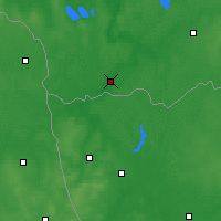 Nearby Forecast Locations - Druskieniki - mapa