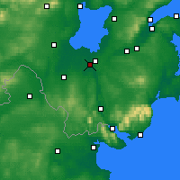 Nearby Forecast Locations - Portadown - mapa