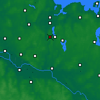 Nearby Forecast Locations - Ratzeburger See - mapa
