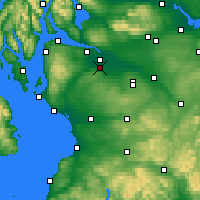 Nearby Forecast Locations - Paisley - mapa