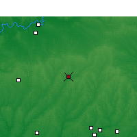 Nearby Forecast Locations - Troy - mapa