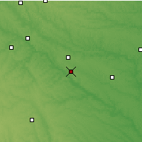 Nearby Forecast Locations - Ottumwa - mapa
