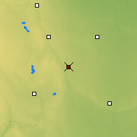 Nearby Forecast Locations - Estherville - mapa