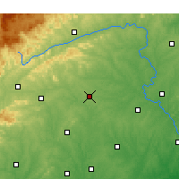 Nearby Forecast Locations - Statesville - mapa