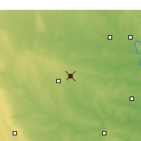 Nearby Forecast Locations - Enid - mapa