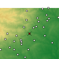 Nearby Forecast Locations - New Braunfels - mapa