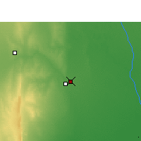 Nearby Forecast Locations - La Banda - mapa