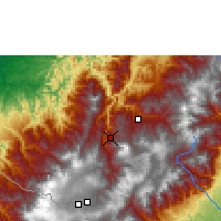 Nearby Forecast Locations - Sandoná - mapa