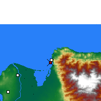 Nearby Forecast Locations - Ciénaga - mapa