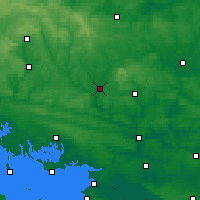 Nearby Forecast Locations - Ploërmel - mapa