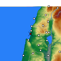 Nearby Forecast Locations - Akka - mapa