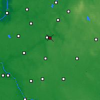 Nearby Forecast Locations - Szczuka - mapa