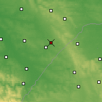 Nearby Forecast Locations - Nowe Sioło - mapa