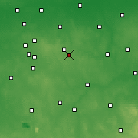 Nearby Forecast Locations - Koluszki - mapa