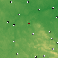 Nearby Forecast Locations - Opoczno - mapa