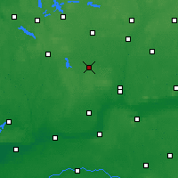 Nearby Forecast Locations - Wałcz - mapa