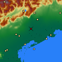 Nearby Forecast Locations - Oderzo - mapa