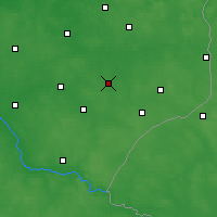 Nearby Forecast Locations - Bielsk Podlaski - mapa