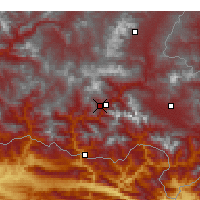 Nearby Forecast Locations - Hakkari - mapa