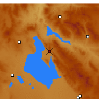 Nearby Forecast Locations - Şerefli Koçhisar - mapa