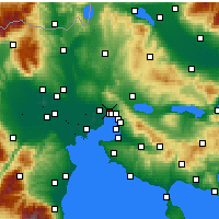 Nearby Forecast Locations - Ewosmos - mapa